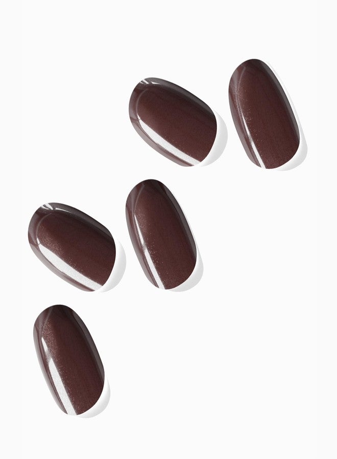 Nova Nails Semi Cured Gel Nail Strips (Dark Horse) - Image 1